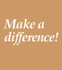 Graphic that say Make a difference!